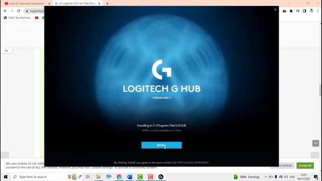 HOW to Install Logitech C270 HD Webcam, HD 720p | Logiteck Web Camera Dirvers Install Kaise Kare