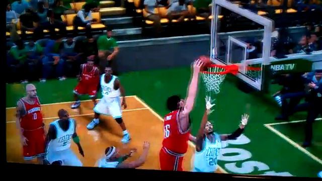 More NBA 2K12 bs! Ray Allen magical block