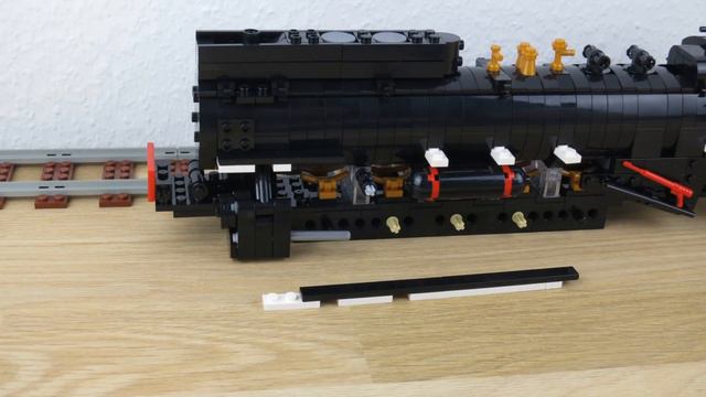 Speed Build Mould King China Railways Baureihe QJ - Lego komp. Dampflokomotive