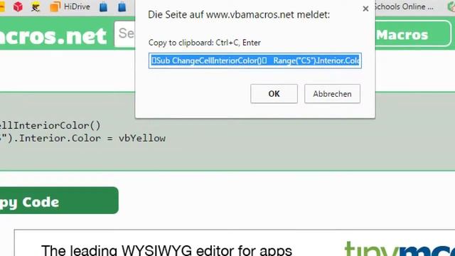 Change Cell Interior Color - VBA Macros - Tutorial - MS Excel 2007, 2010, 2013