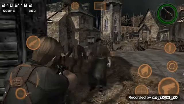 Resident evil 4 gameplay on android