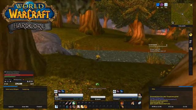 WoW Classic Hardcore Dwarf Priest Level 8+ ONE DEATH = DELETE