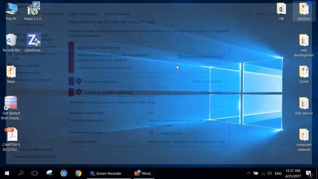 installation apache web server