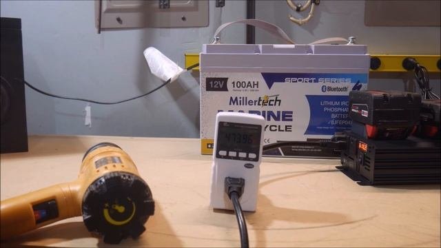 MillerTech 1000W Triple Socket Power Tool Battery Inverter - DeWalt 20V Milwaukee 18V Makita 18V