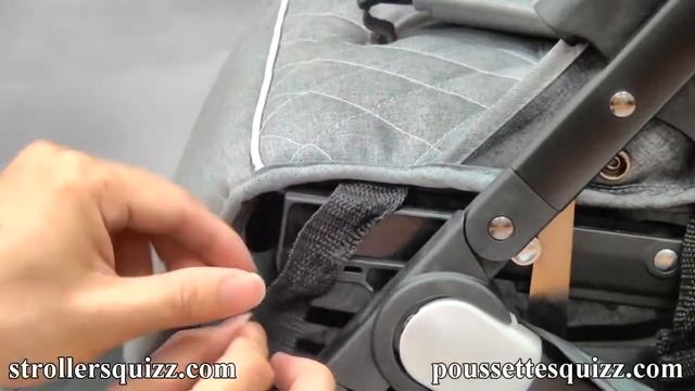 Poussette SQUIZZ 2 Looping : comment enlever la housse