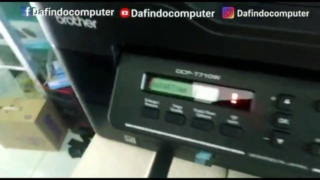 CARA SETTING PRINTER BROTHER DCP-T710W