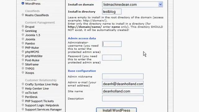 How To Install Wordpress