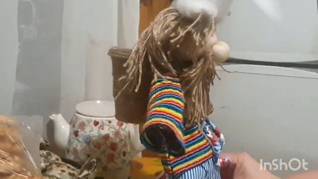Супер кукла Харитон своими руками из всего подрят)))