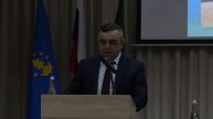Глава района Р.Аутлев на сессии СНД выступил с докладом об итогах деятельности за 2023 г