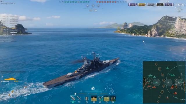 ОТЛИЧНЫЙ КОРАБЛЬ СССР ЗА УГОЛЬ. КРЕЙСЕР МОСКВА ⚓  МИР КОРАБЛЕЙ