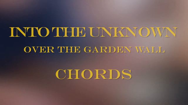 Over the Garden Wall - Into the unknown - UKULELE SPROUT - Fingerstyle + Cover