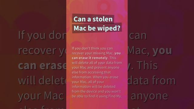 How can I erase a Mac that won't login?