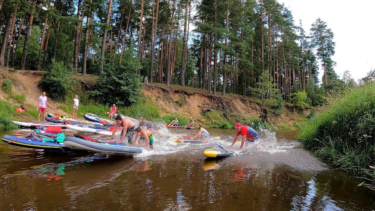 SUP прогулка по реке Нерская 31072022