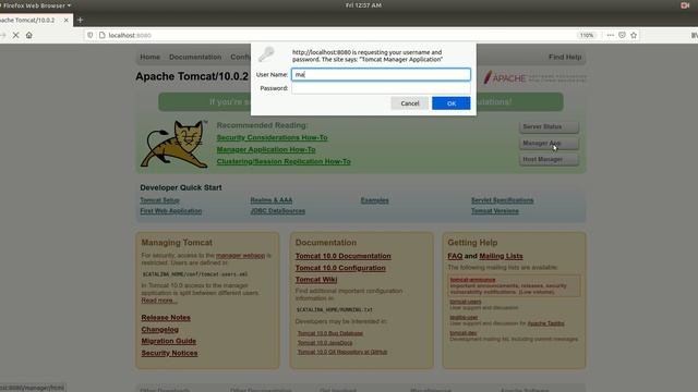 I will do Apache Tomcat Installation on any Linux server