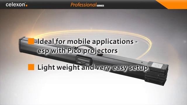 celexon professional table top screen