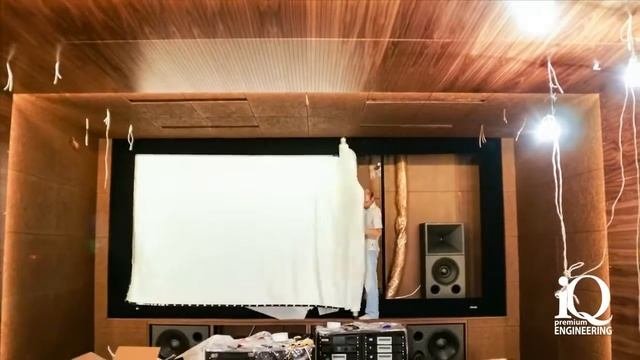 Private Home Cinema. Lutron Ukraine. IQ Premium Engineering. Project 185