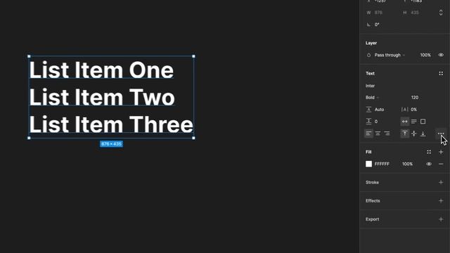 How to Add Bullets in Figma