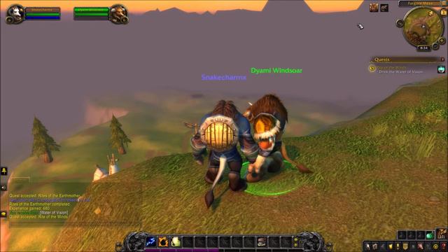 Lets play World Of Warcraft Ep-02 Tauren Shaman Gameplay (Hindi)