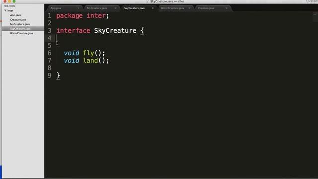 Интерфейсы в Джаве. Java Interfaces.