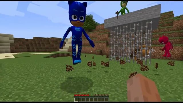 This is a SUPER SECRET WAY TO SPAWN BIGGEST PJMASKS in Minecraft TITAN