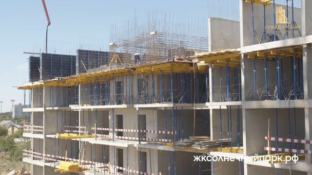 ЖК ' СОЛНЕЧНЫЙ ПАРК'. ДИНАМИКА СТРОИТЕЛЬСТВА.