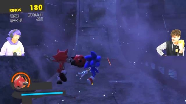LANKYBOX Playing SONIC FORCES OVERCLOCKED!? FULL GAME PLAY  STORY!