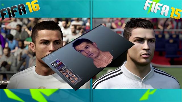 FIFA 15 vs FIFA 16 Faces | HD | Real Madrid
