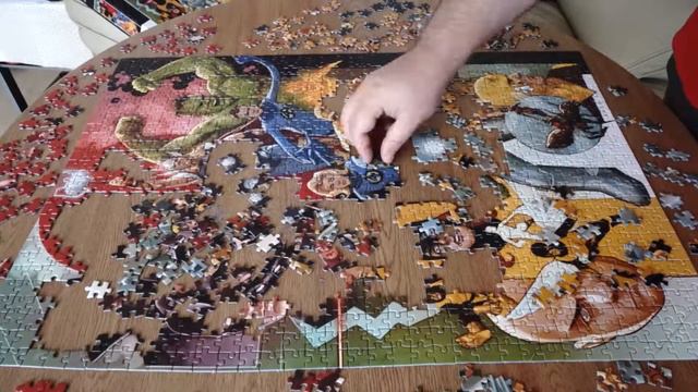 Puzzle - 1000 Pieces - Marvel Heroes