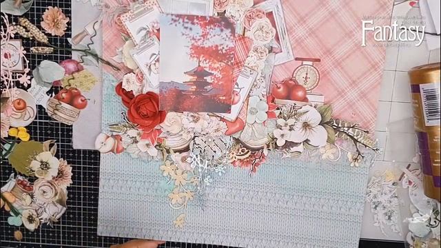 Layout "Collect beautiful moments" TUTORIAL/Мастер-класс/ #dies_Fantasy