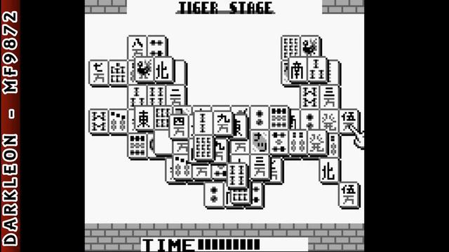 Game Boy - Shanghai Pocket © 1998 SunSoft - Gameplay