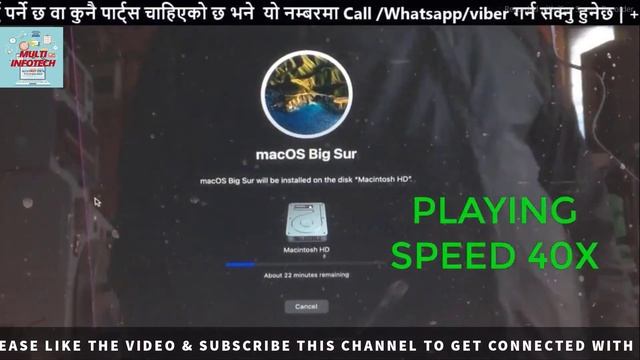 How to install Mac Os Big Sur On a Macbook | Bootable USB | Clean  Installation |All Steps In Hindi