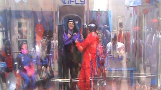 Skydiving in Hollywood