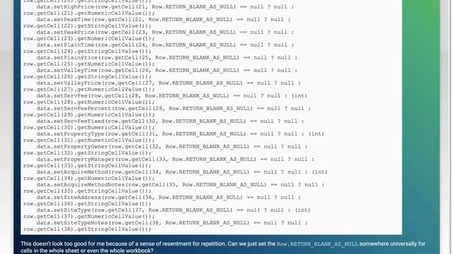 How can I return blank as null for all cells in a .xlsx file using Apache POI?