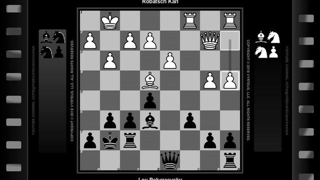 Polugaevsky: 140 Best Games (#37 of 140): Robatsch Karl vs. Lev Polugaevsky