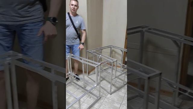 плетёная мебель и каркасы из алюминия