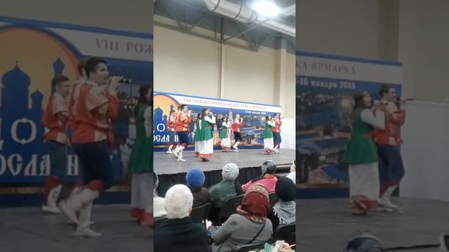Выступление на выставке  Дон православный. 11.01.18