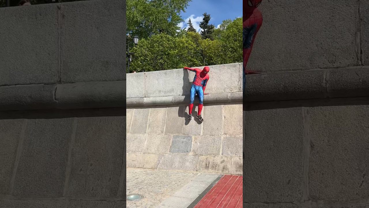 Spiderman in real life#shorts