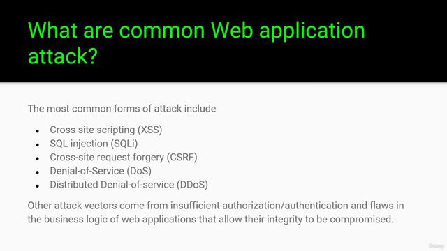 3.1. Web Application Security Essentials