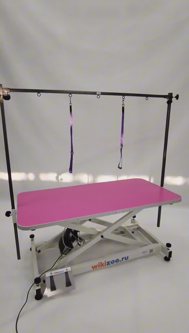 Раскрасьте серые будни яркими красками вместе с WIKIZOO! Стол wikiGROOM S800 120 х 60 см Розовый