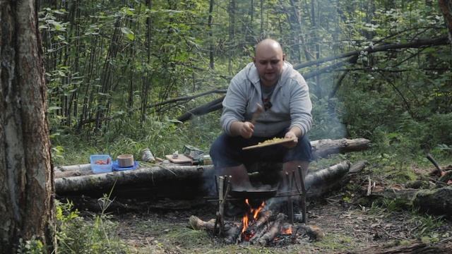 Буррито на костре. Походная кухня. Как в ресторане!!!