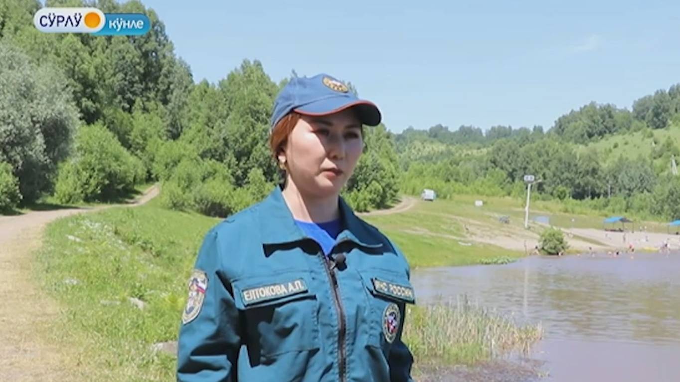 В Республике Алтай проходит акция "Вода - безопасная территория" - сюжет на алтайском языке