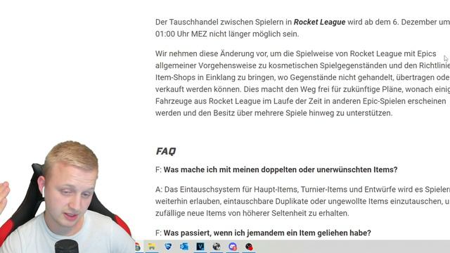 Das ENDE VON ROCKET LEAGUE... | DIESES TRADING UPDATE WIRD DAS SPIEL KAPUTT MACHEN! 🤬🤬