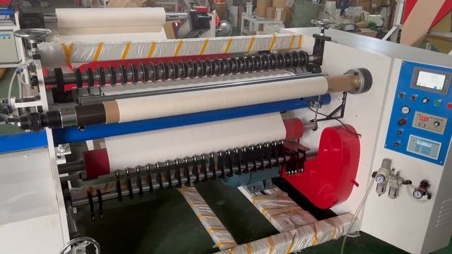 Caulking paper machine demonstration