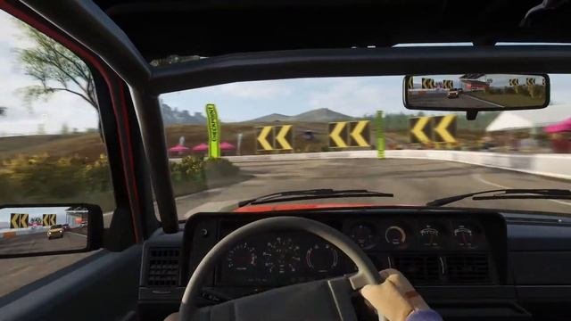 Forza Horizon 4 Volvo 850 R Dirt Rally Cabin View