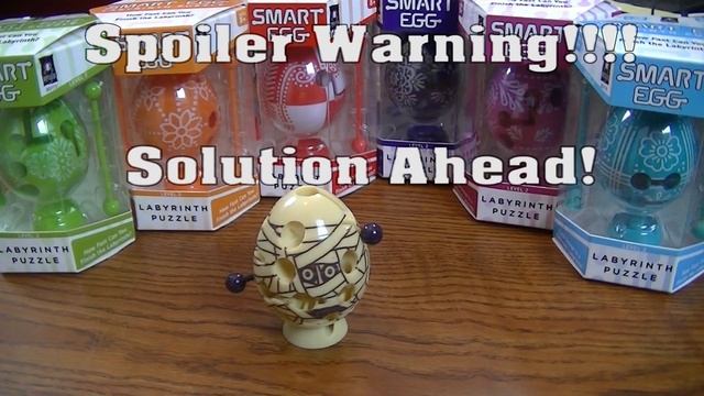 Mummy Smart Egg Labyrinth Puzzle