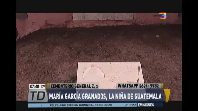 La historia de María García Granados, la niña de Guatemala