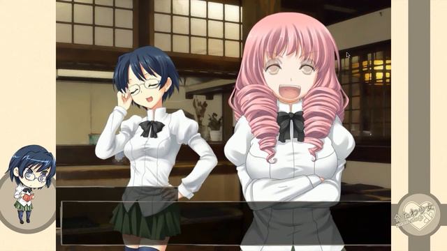 Katawa Shoujo ::: Пространные споры в кафе ::: Прохождение визуальной новеллы с озвучкой #10