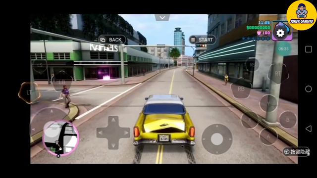 Grand Theft Auto: Vice City) gráfico Top Joguei no celular Android (Emulador De Ps4 xbox :Gameplay