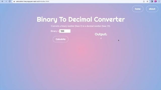CS Calculator Demo