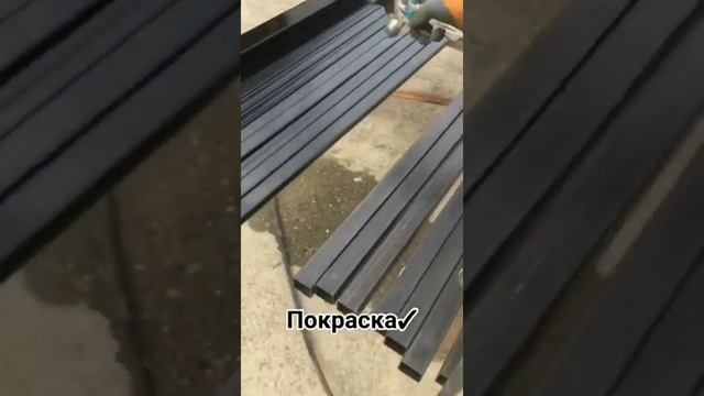 Делаем навес. #навес #козырьки #актау